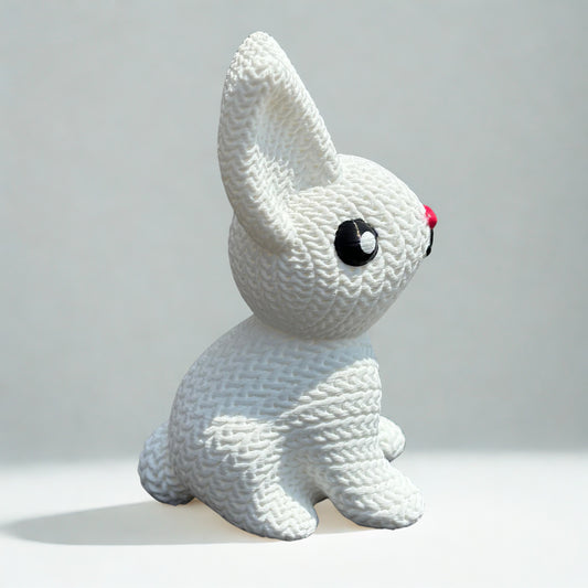 Örgü Tavşan Anahtarlık