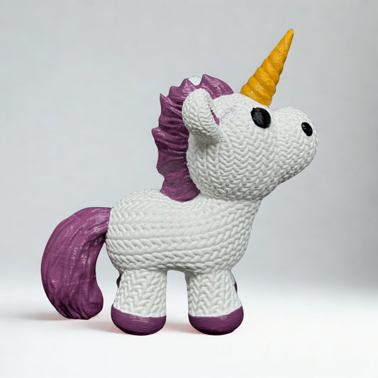 Örgü Unicorn Anahtarlık