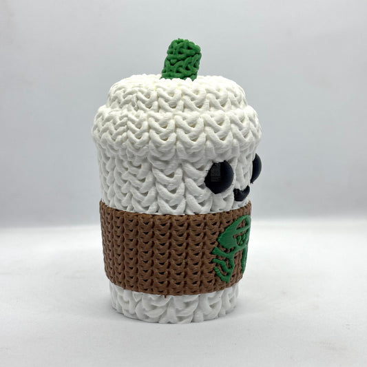 Örgü Kahve Bardağı Anahtarlık