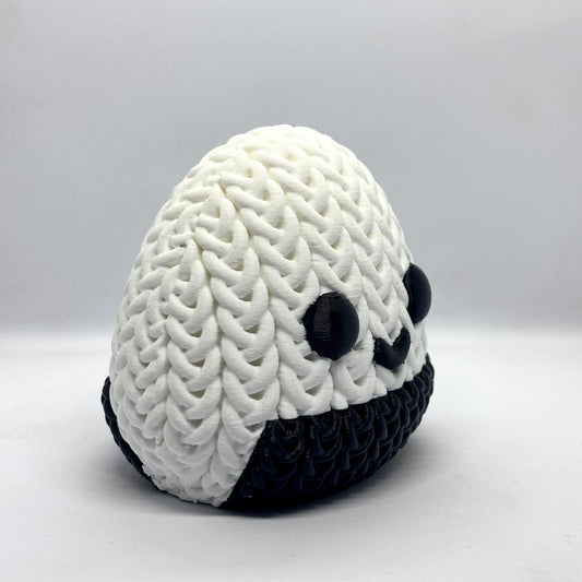 Örgü Onigiri Anahtarlık