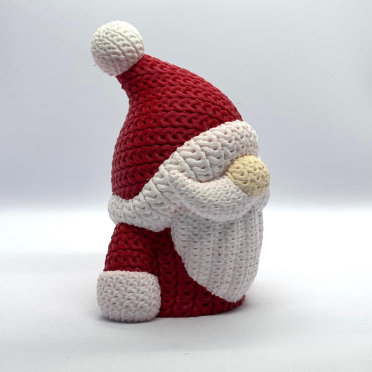 Örgü Noel Baba Anahtarlık