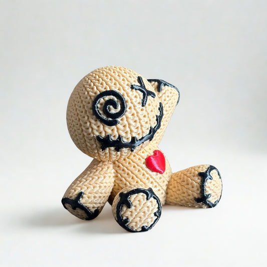 Örgü Vudu Bebeği Anahtarlık