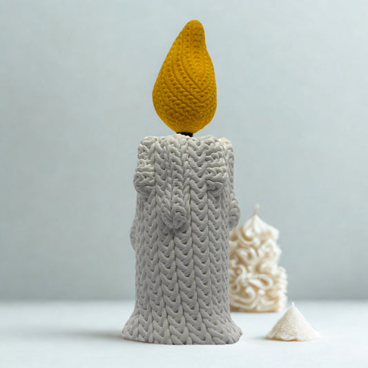 Örgü Mum Anahtarlık