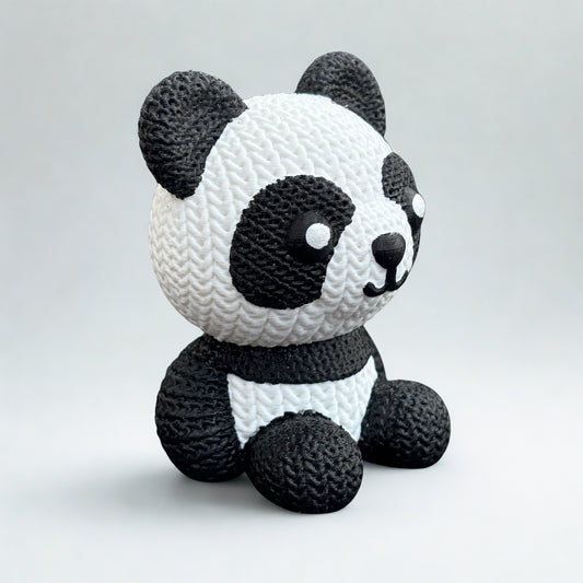 Örgü Panda Anahtarlık