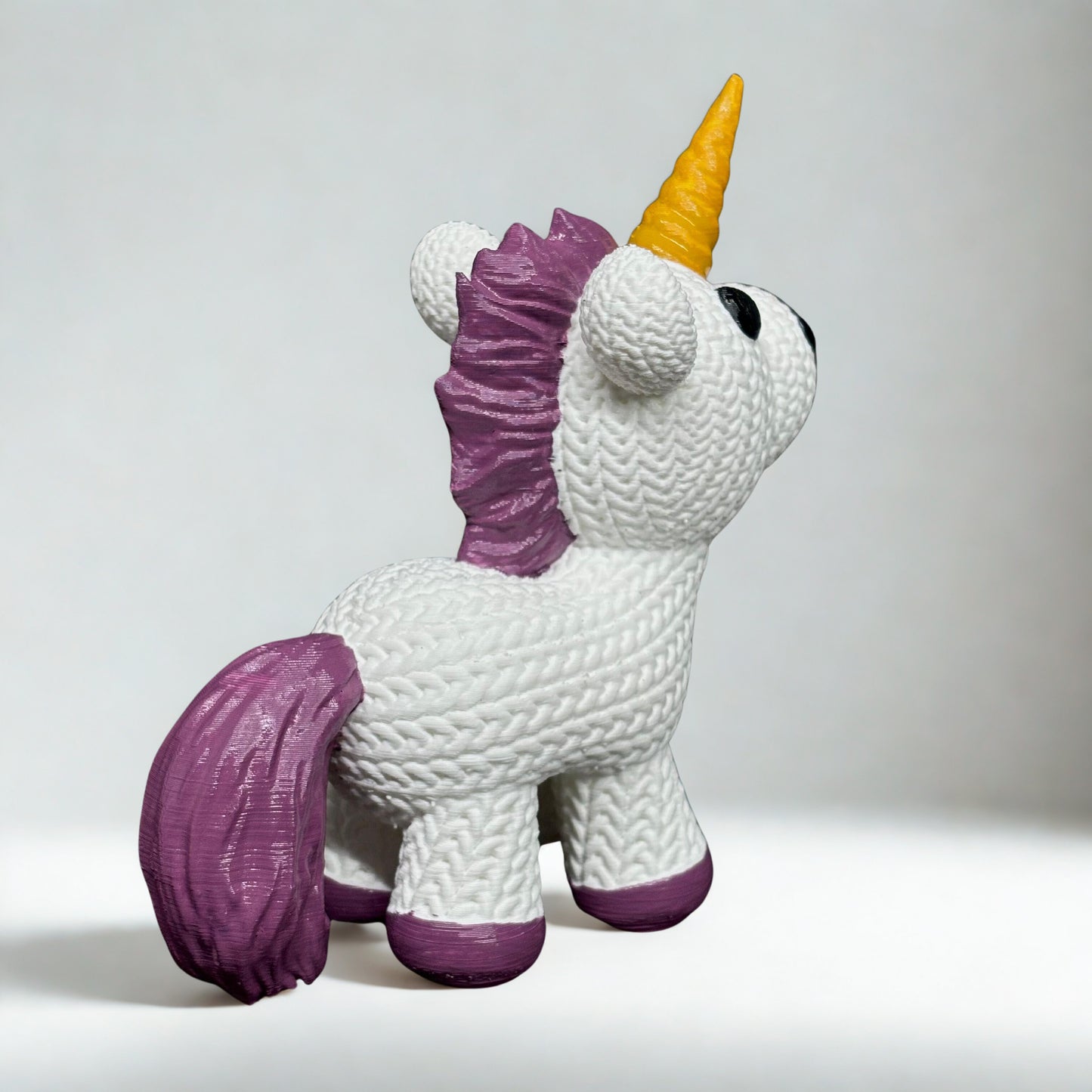 Örgü Unicorn Anahtarlık