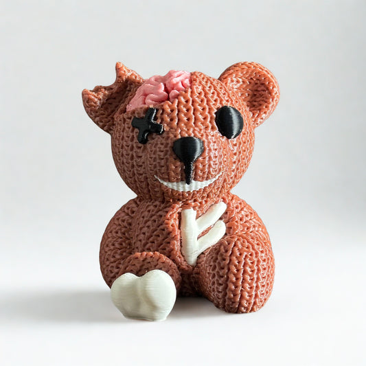 Örgü Zombi Teddy Anahtarlık