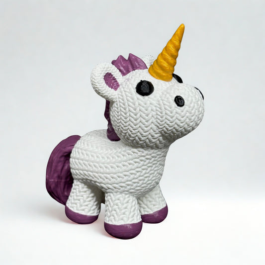 Örgü Unicorn Anahtarlık