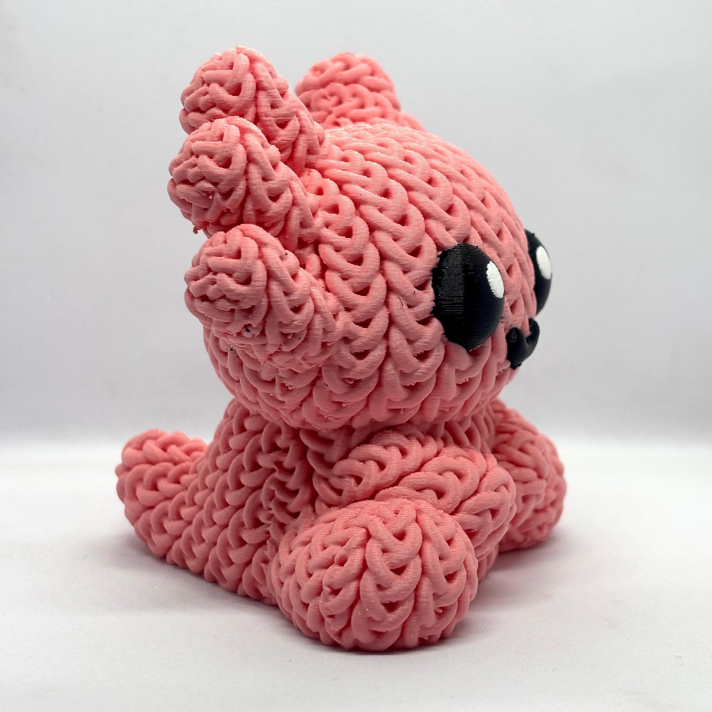 Örgü Axolotl Anahtarlık