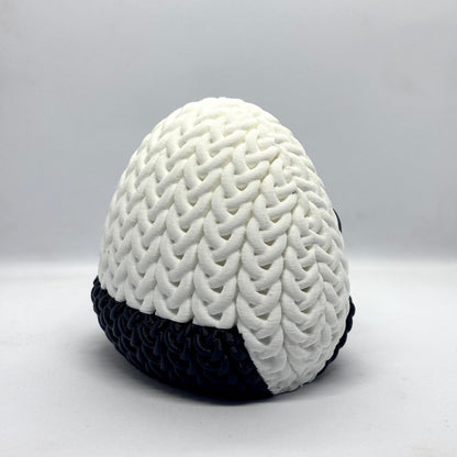 Örgü Onigiri Anahtarlık