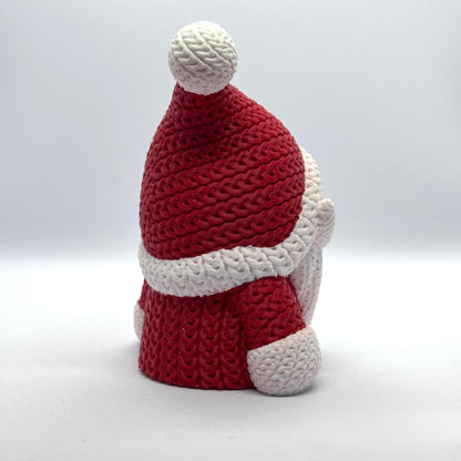 Örgü Noel Baba Anahtarlık